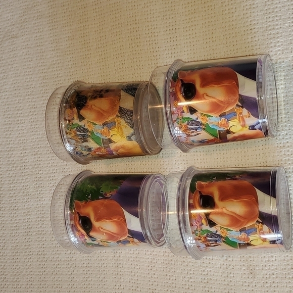 Vintage Camel Joe's Place ThermoServ Set of 4 Collector Drink Glass - Picture 4 of 11